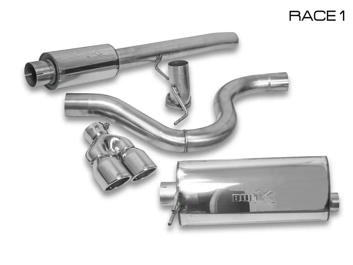 Bull-X Abgasanlage 3" Ford Fiesta ST180/ ST200 Mk.7