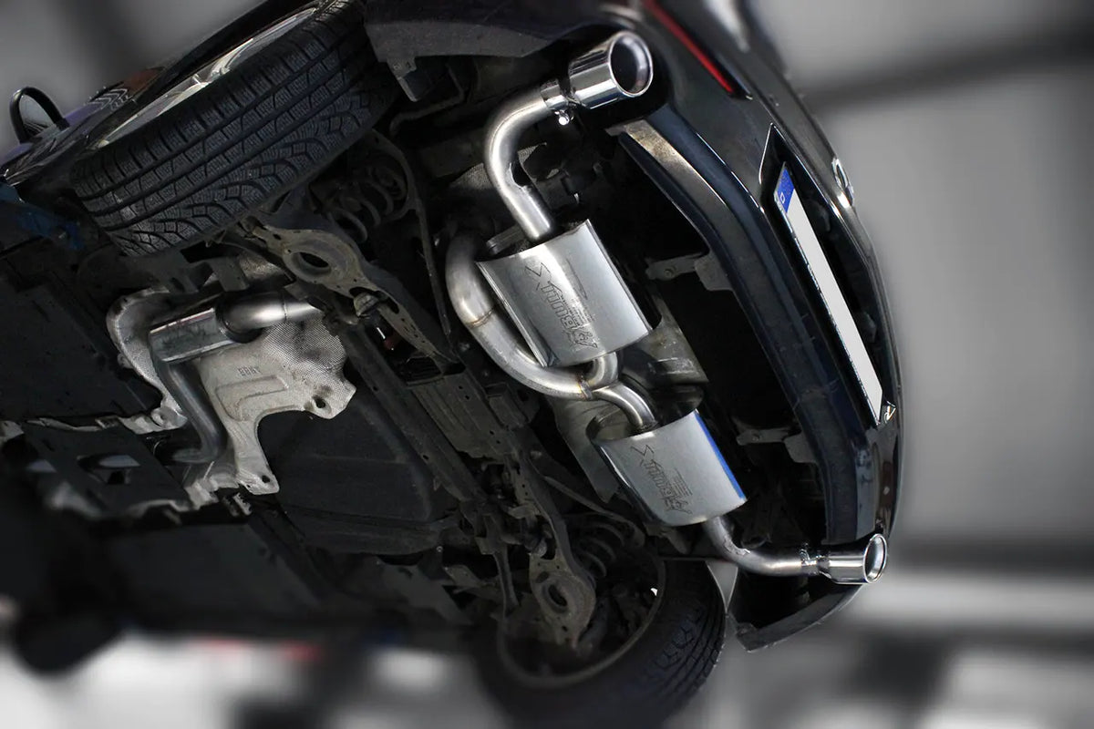 Bull-X ECE Abgasanlage 3" Y-Style Mazda 3 BL/BK MPS 260PS