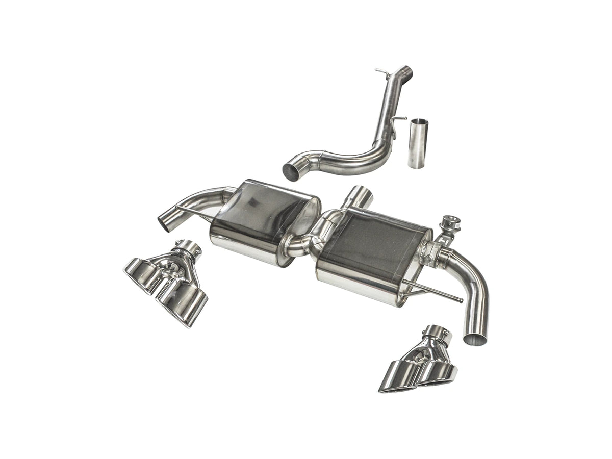EGO-X Abgasanlage 3" Audi TTS 8J quattro 265/272PS (mit ECE*)