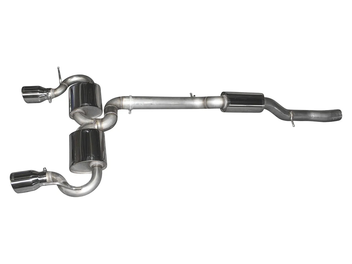 Bull-X ECE Abgasanlage 3" Y-Style Audi TT 8N 1.8T quattro 225PS