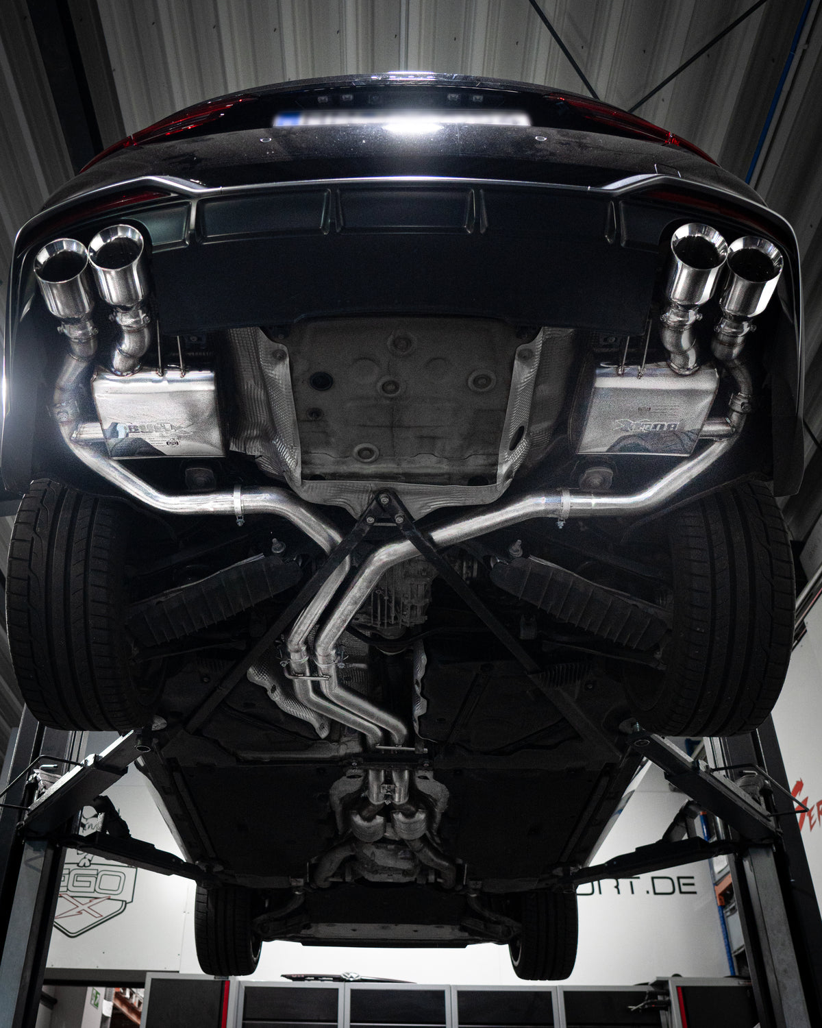 EGO-X Abgasanlage Audi S4/S5 B9 quattro 354PS (mit ECE*)