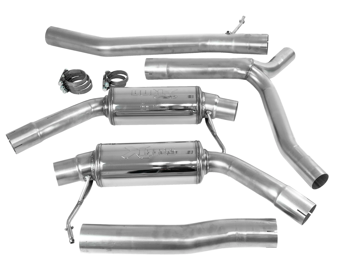 Bull-X ECE Abgasanlage 2,75" Audi A4/A5 B8 2.0-3.0 TDI