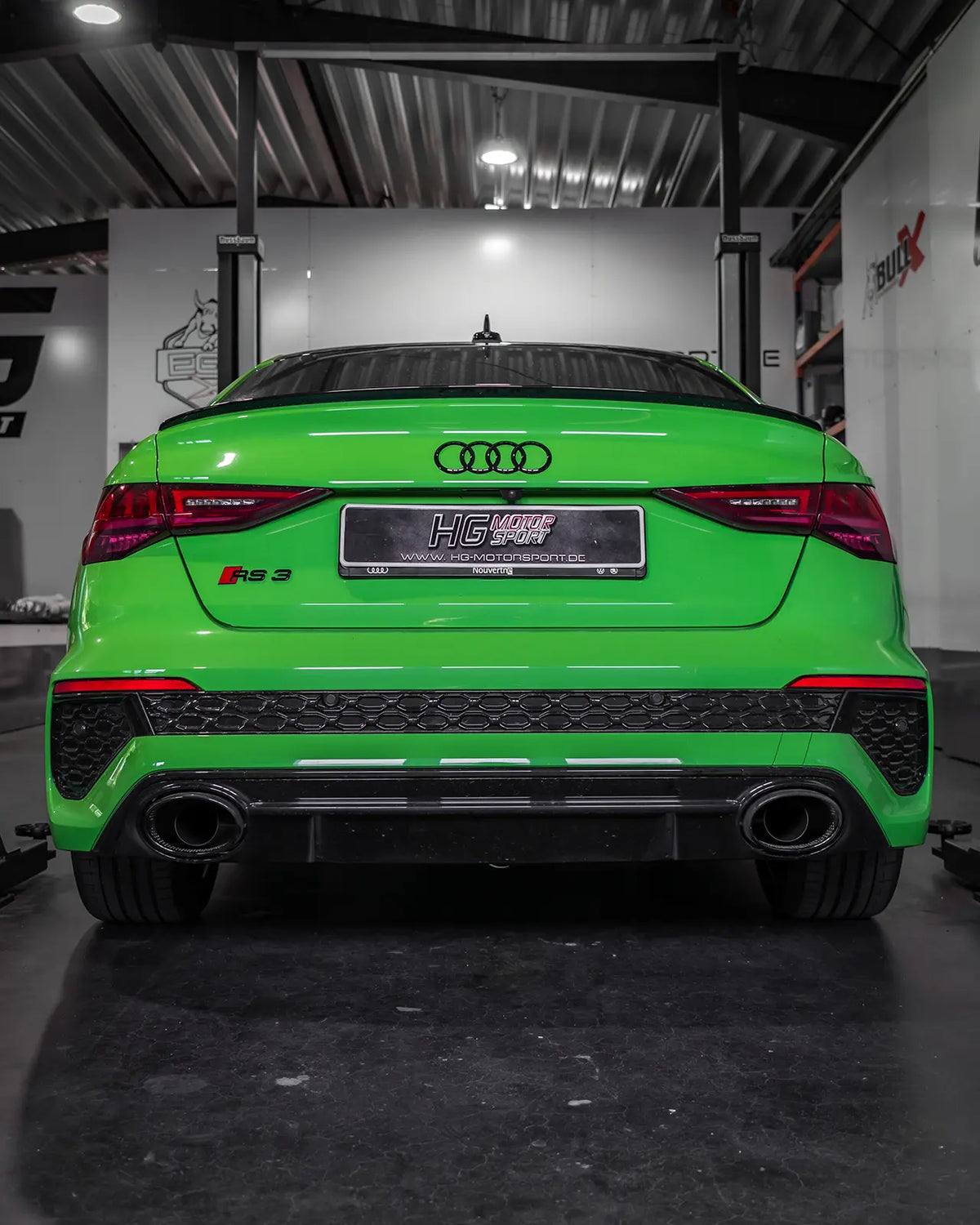 EGO-X Abgasanlage 3,5" Audi RS3 8Y quattro 400PS (mit ECE*)
