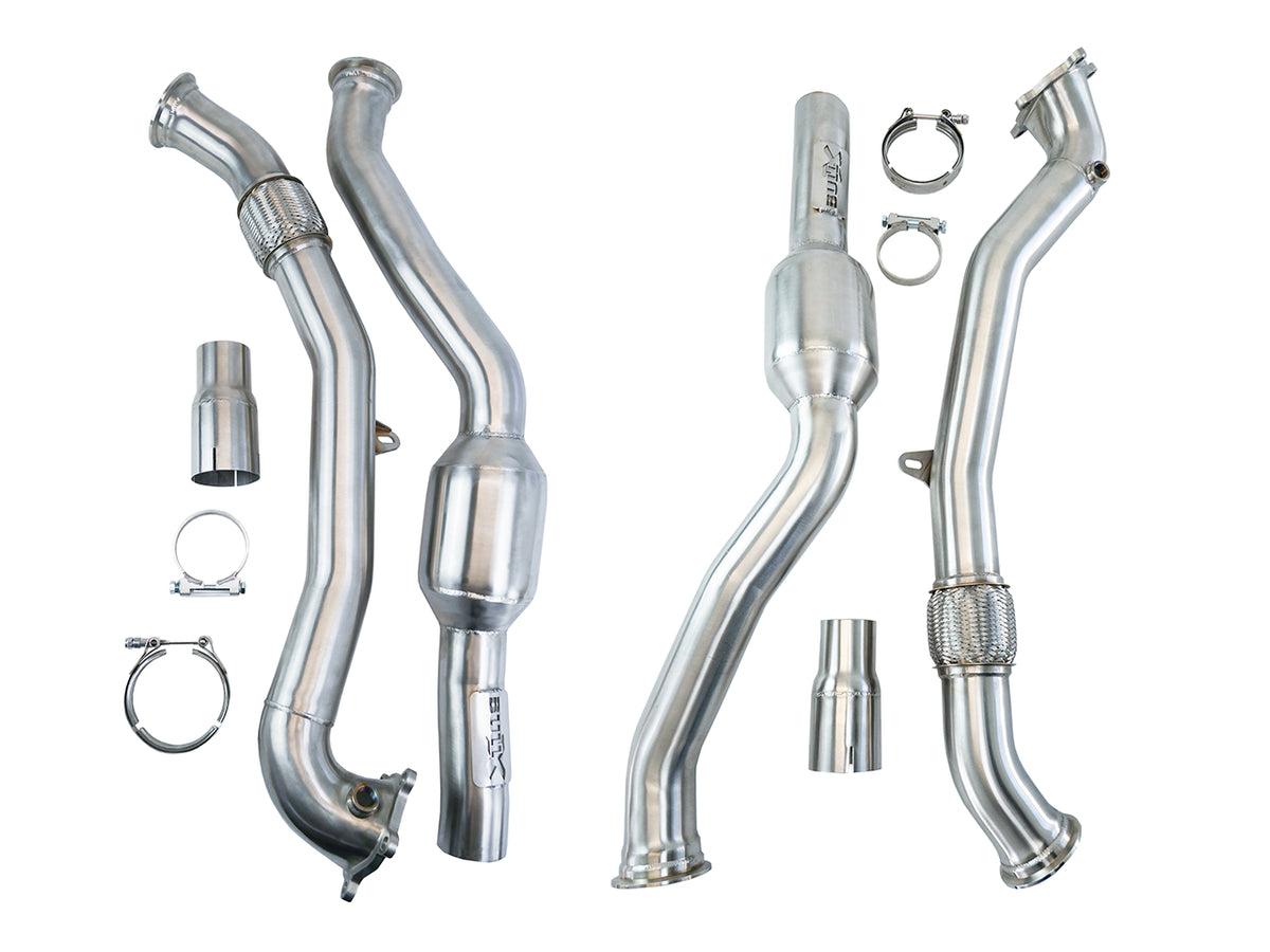 Bull-X Downpipes 2,75" Audi S6/RS6, S7/RS7 C7/4G, S8 4H 4.0 TFSI