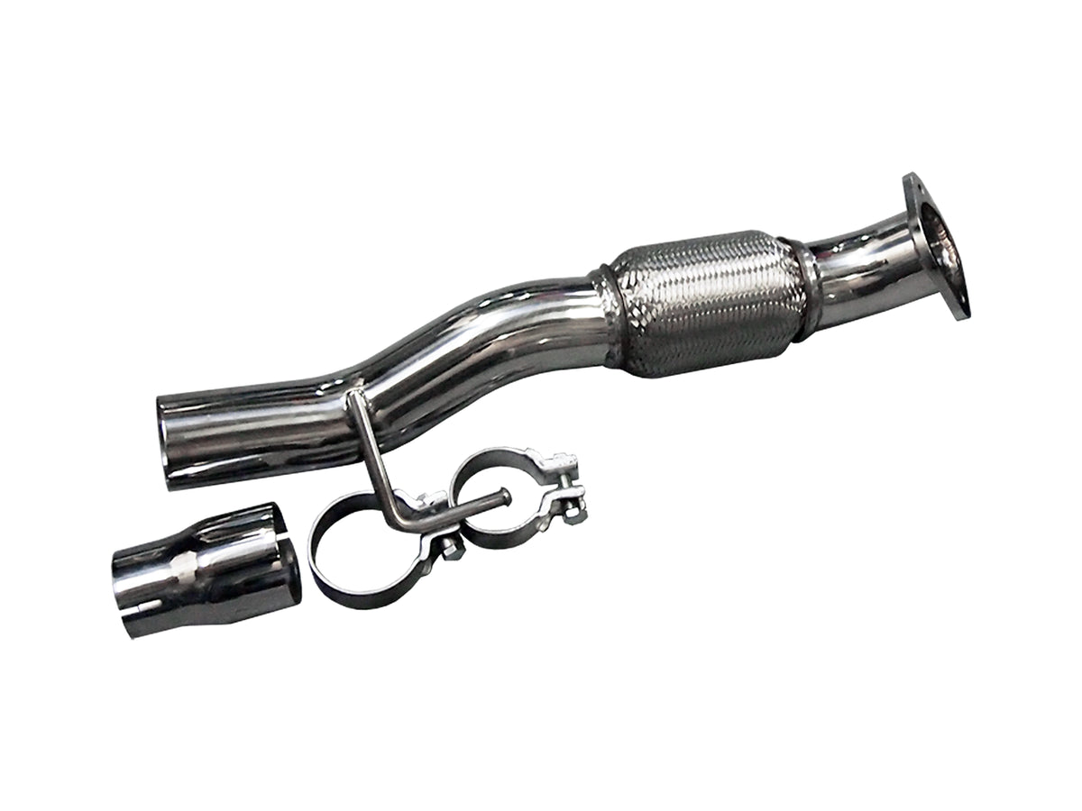 Bull-X Downpipe Unterteil 2,5" VAG 1.4 T(F)SI EA111 (z.B. Polo GTI, Ibiza Cupra, A1 8X)