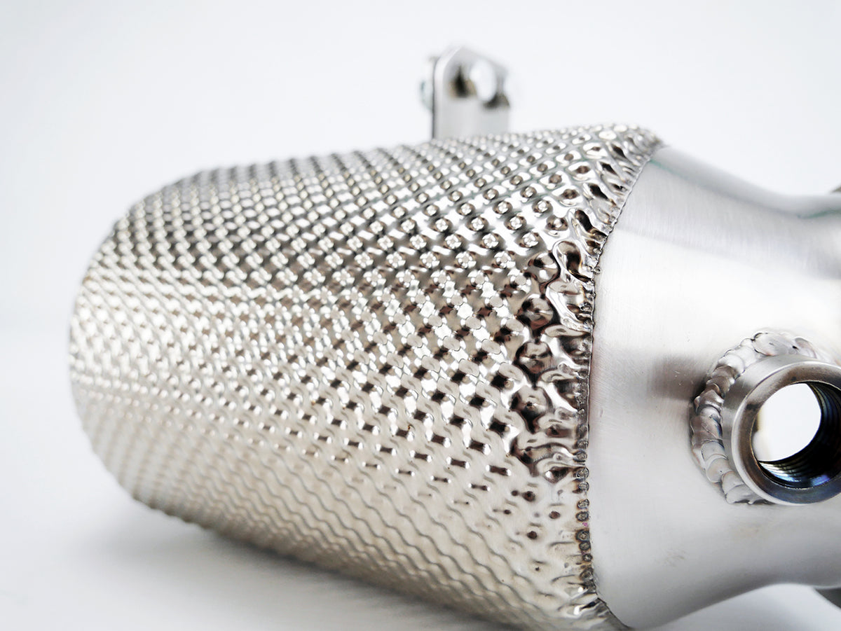 Bull-X Downpipe 2,75" Mercedes C200, C250, C300, C350 205