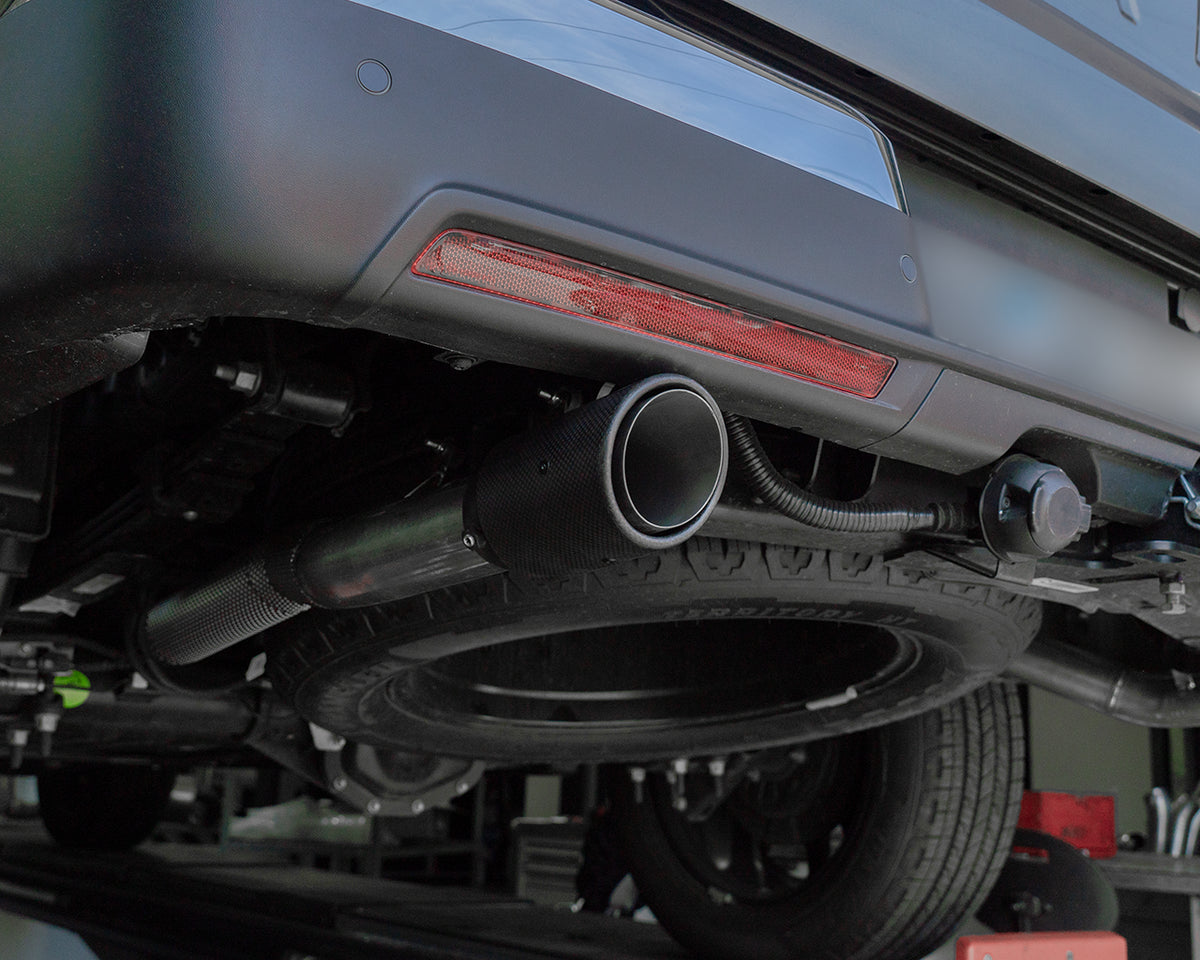 Bull-X Endrohrführung VW Amarok/ Ford Ranger 3,0 TDI /TDCI