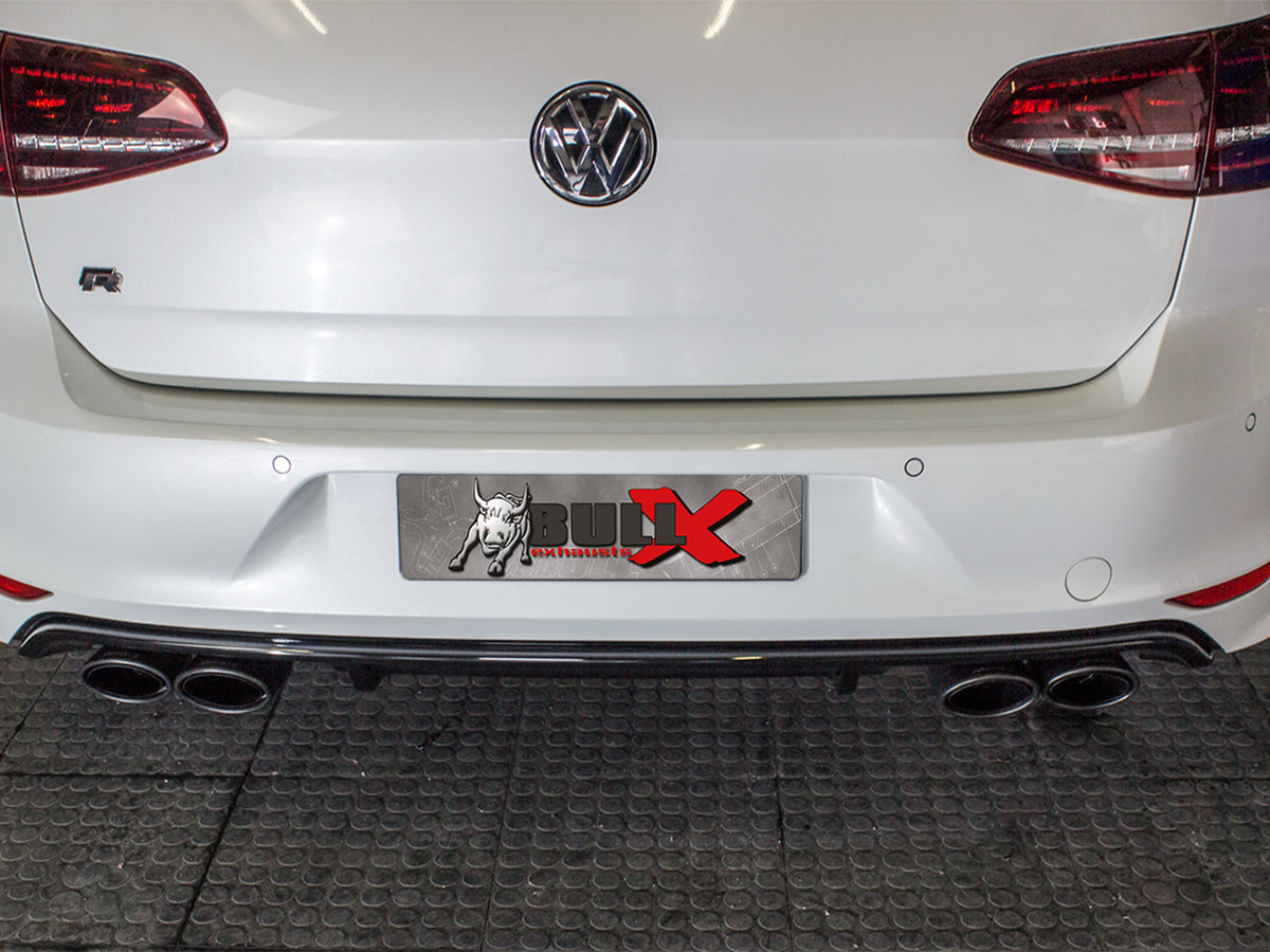 Bull-X Endrohrset Y-Style: Typ 14 Carbon oval 2x225x70
