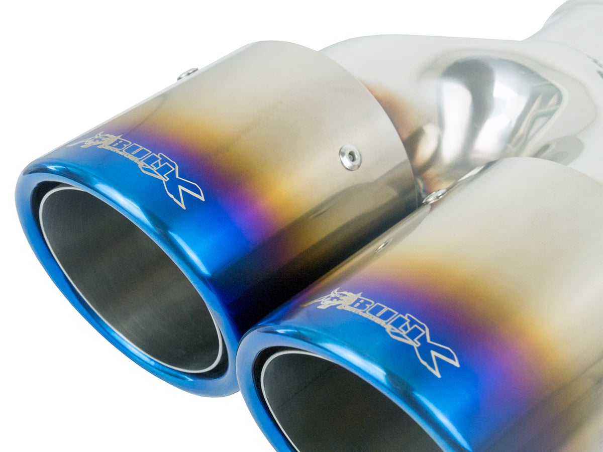 Bull-X Endrohrset Y-Style: Typ 19 Titan versetzt 4x101mm (A:2x76mm)