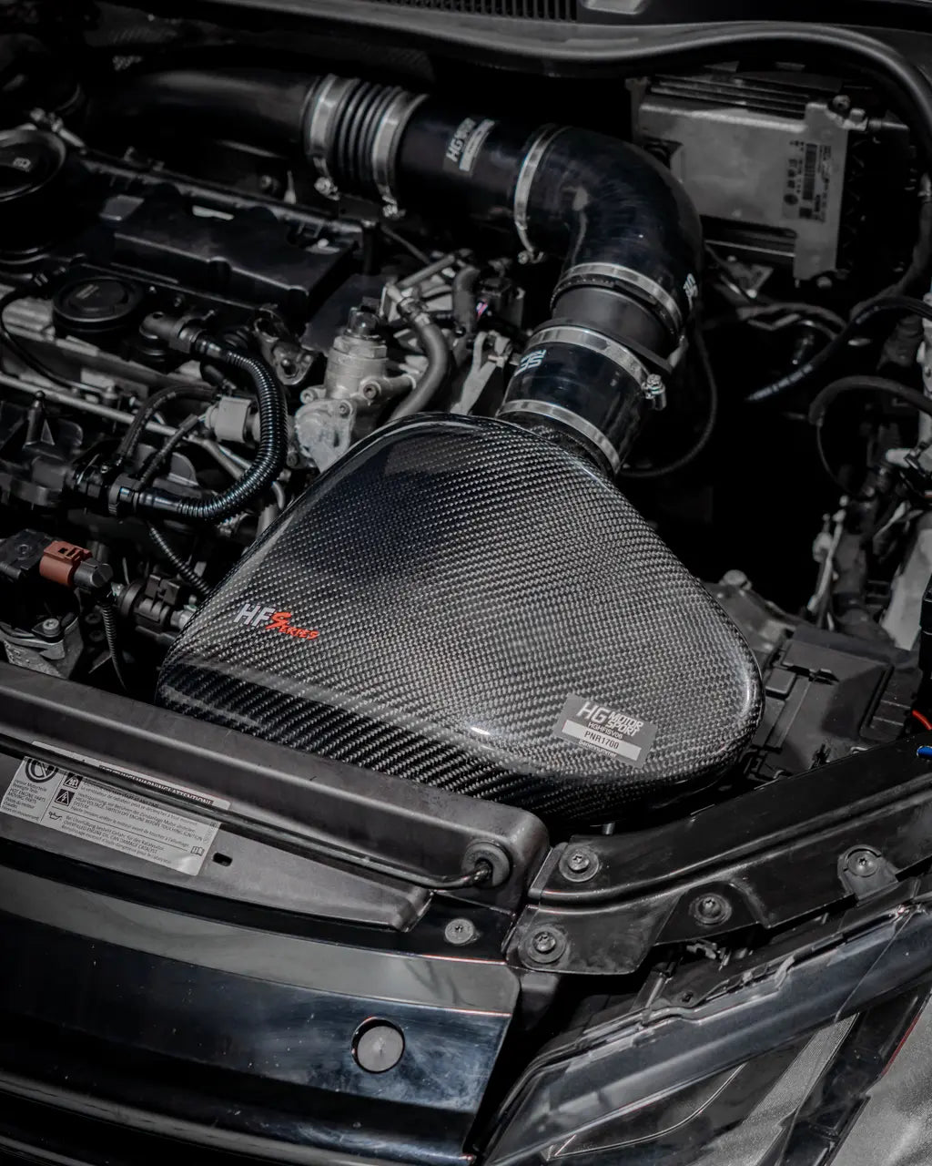 HFI Carbon Air Intake Kit Polo 6R WRC 2.0 TSI 220PS