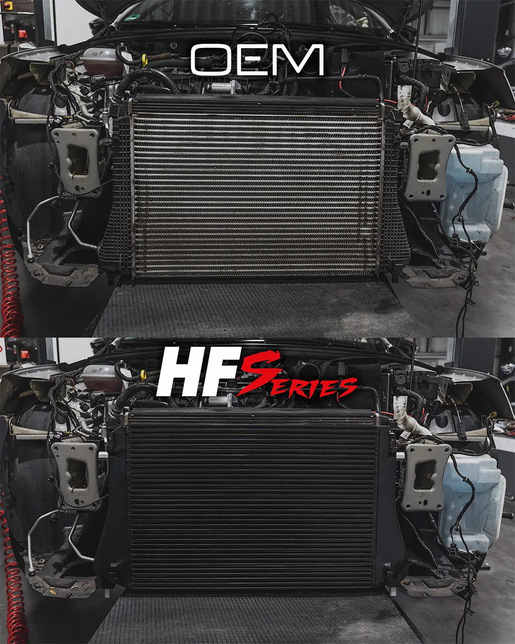 HF-Series Ladeluftkühler Double DIN Audi TT/TTS 8S 1.8-2.0 TFSI