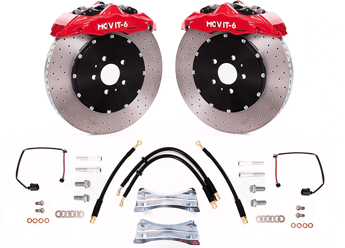 MOVIT 6 Kolben Hochleistungs Bremsanlage 370x35mm 6K Golf 7 GTI/ R/ GTD