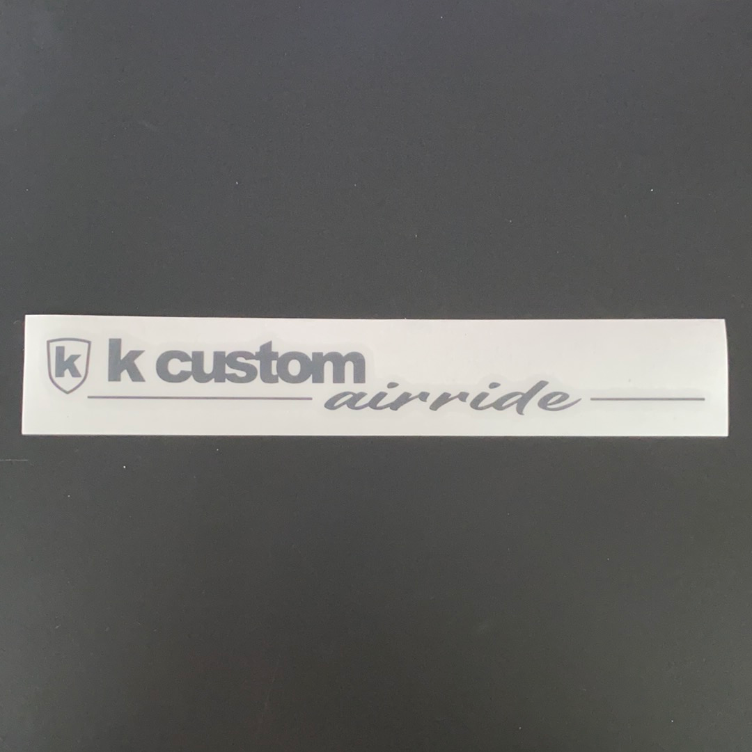 STICKER K-CUSTOM AIRRIDE 23cm